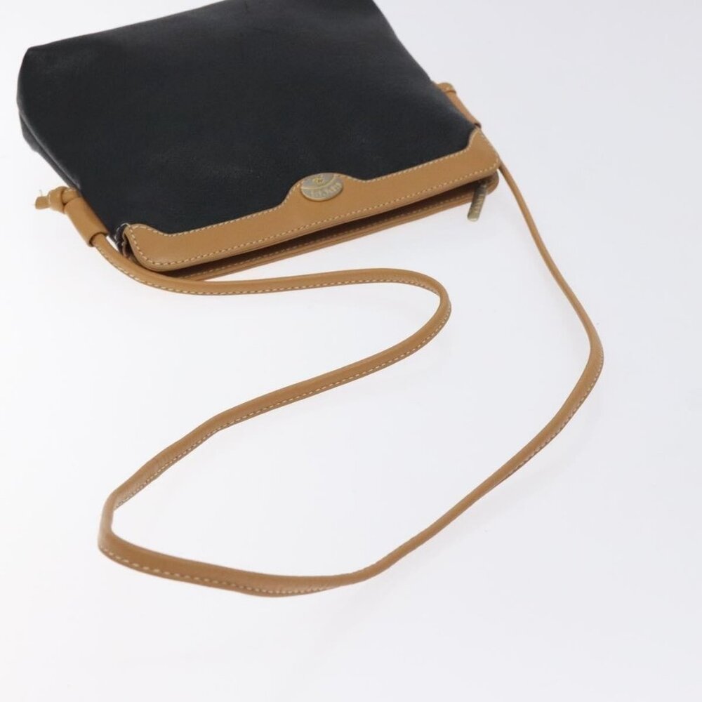 Authentic GUCCI Shoulder Bag Leather Black - Picture 14 of 16